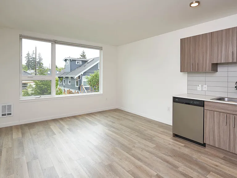 Living Room with Hard Surface Flooring
