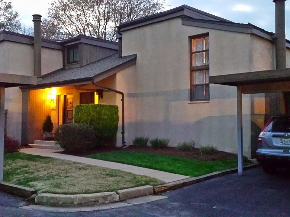 Front door w carport