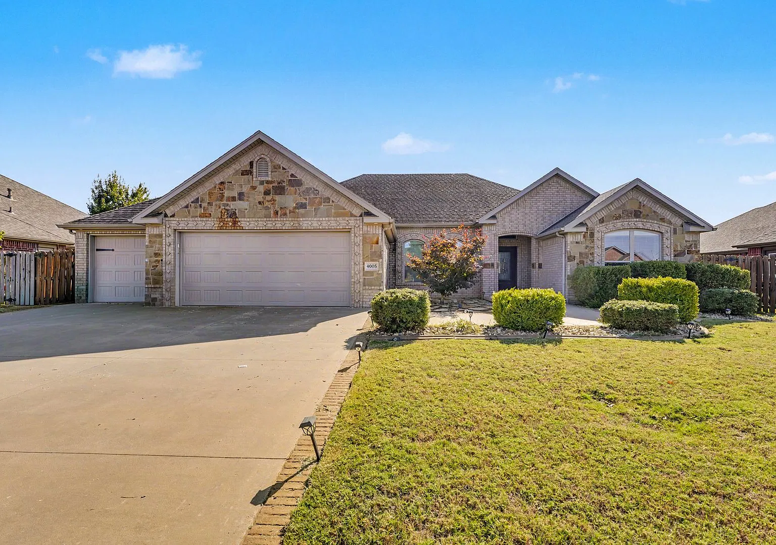 Available ASAP! Stunning 3 Bed, 2 Bath Home with 3-Car Garage, Luxury Primary Suite & Fenced Yard — Photo 1