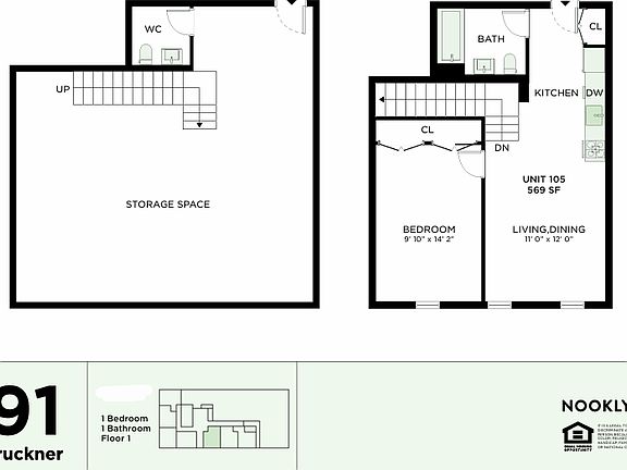 2nd image of 91 Bruckner Blvd #107