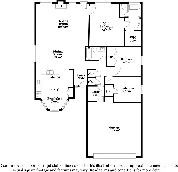 3 bed, 2.0 bath, 1587 sqft, $2,210 — Photo 2