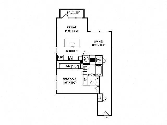 Floor plan A9 1614