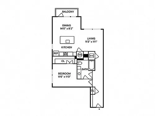 Floor plan A9 1614