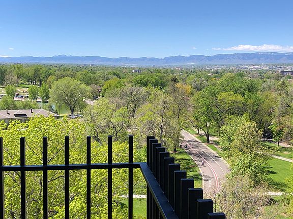 View south from the balcony - Pikes Peak!