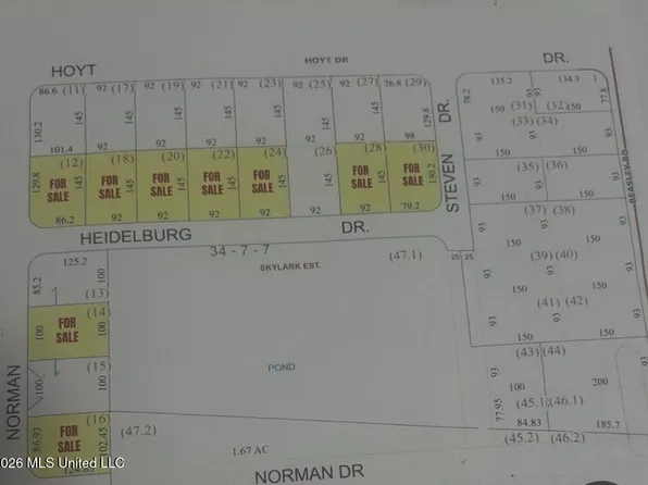 Heidelburg Dr Lot 12, Gautier, MS 39553