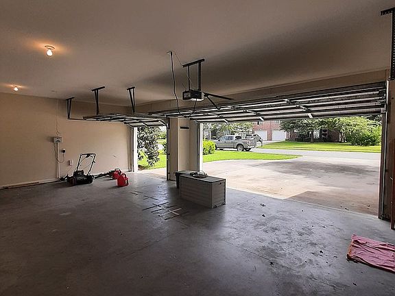 three car garage