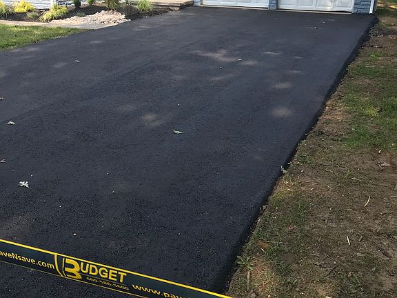 NEW ASPHALT DRIVEWAY