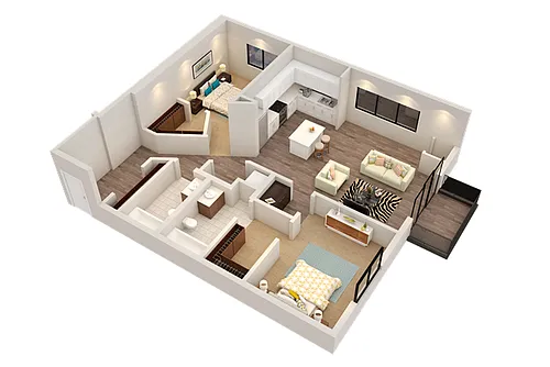 Floor plan Timber