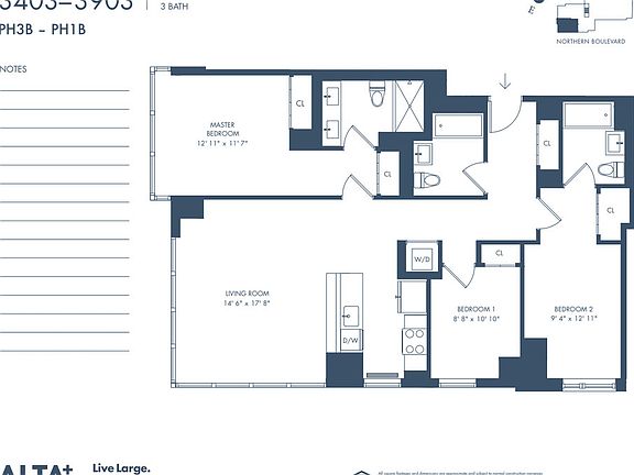 2nd image of 29-22 Northern Blvd Penthouse 2B