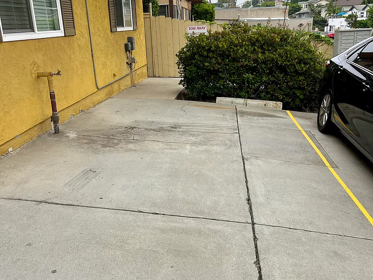 Off-street, assigned parking spot just steps from your front door