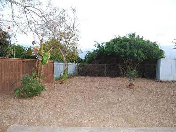 This is the yard and there is a new fence on the right side that encloses this yard for you and your special animal.