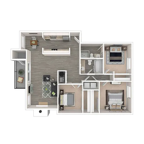 Floor plan Ponce De Leon