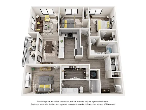 Floor plan The Crestwood