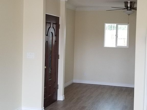 Another view of the entry door and the dining room