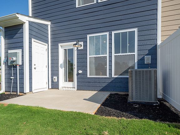 Patio of The Churchill Design by DRB Homes