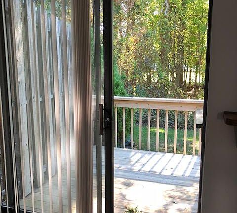 Wood Deck off sliders