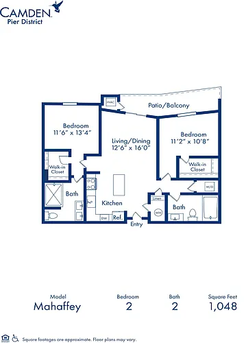 Floor plan Mahaffey