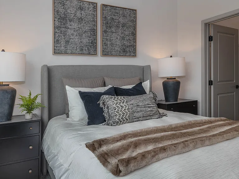 Carpeted Bedroom