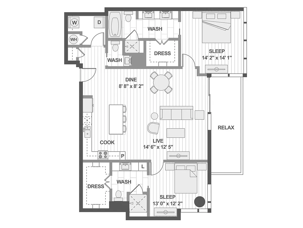 Floor plan B7