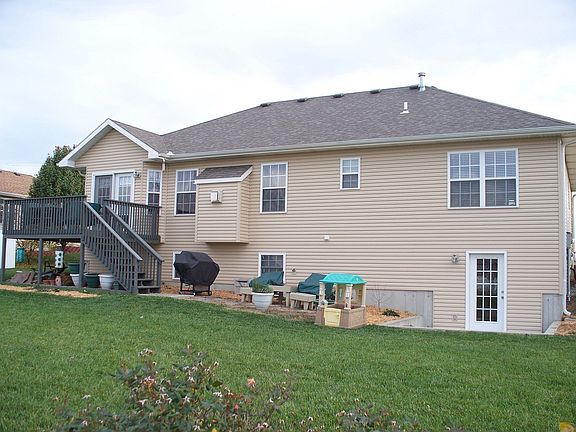 Back of Home Walk Out Basement