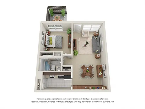 Floor plan THE BUCHANAN