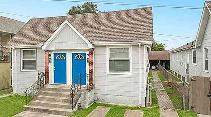 Our house & her sister house goes back 70+ feet. Ours' has additional 14 foot of yard.