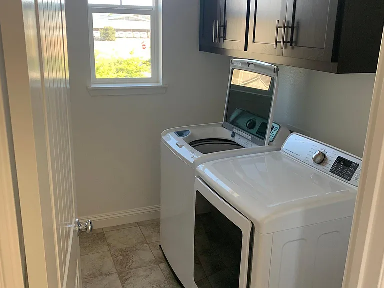Upstairs Laundry room