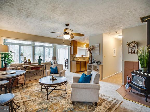 Open concept one-level living