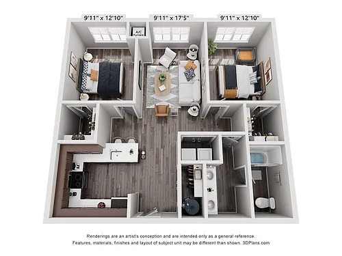 Floor plan Dawson