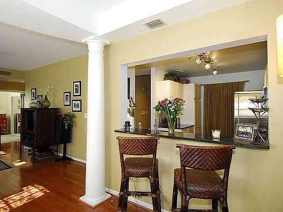 Kitchen pass through to dining area- open to living room.