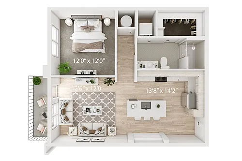 Floor plan A50