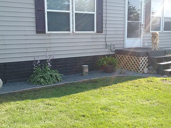 Inside fenced section