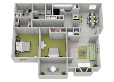 Floor plan 2X2