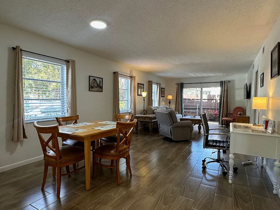Spacious and bright living area.
