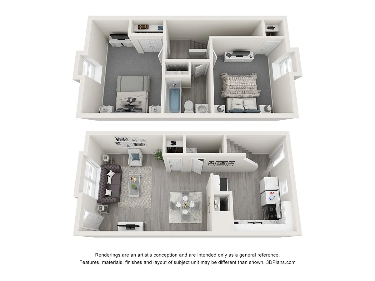 Floor plan 2X2
