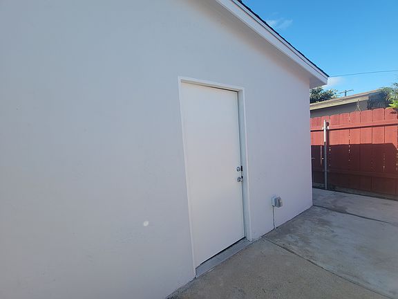 Garbage door inside the property