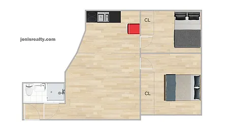 Rented by Jonis Realty