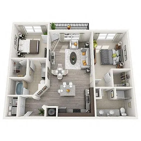 Floor plan B2