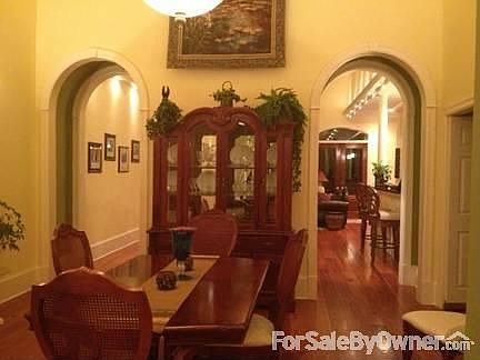 Dining Room w/ 24' Ceiling