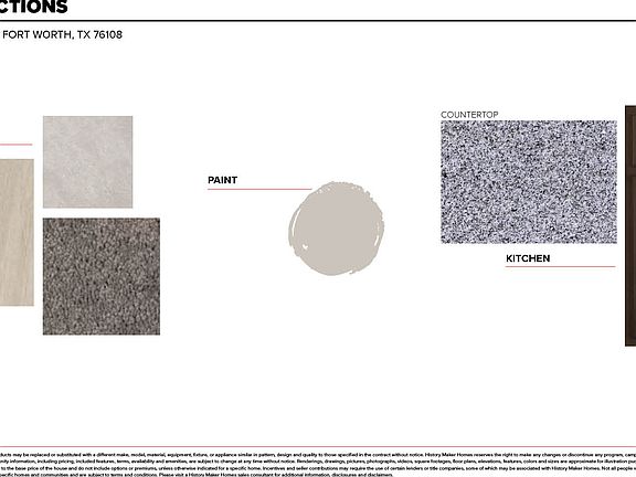 2800 BrittleBush Drive Interior Selections