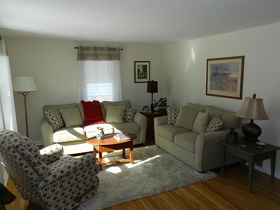 Living Room with Hardwood Floor