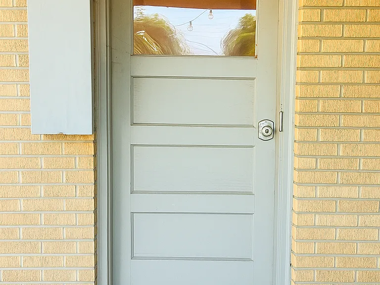 Off-street private entrance
