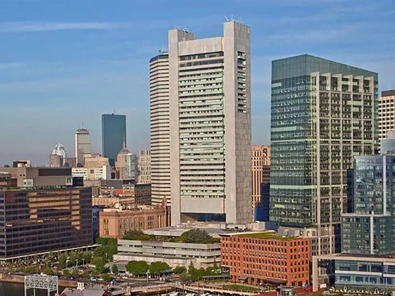 Views of Downtown Boston Financial District