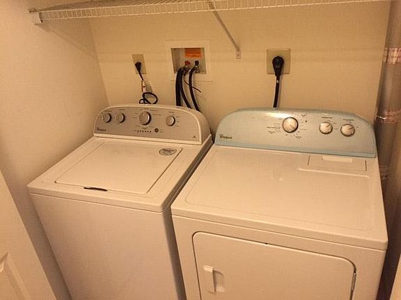new washer & dryer