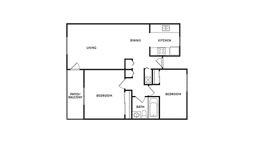 Floor plan The Lily