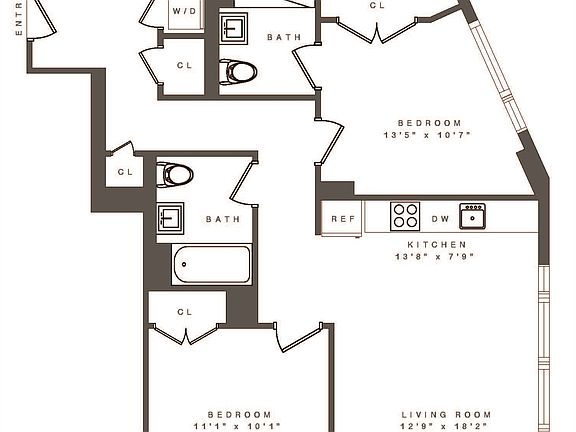 2nd image of 840 Fulton St APT 604