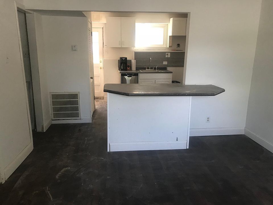 kitchen looking into living room