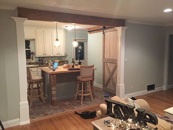 Kitchen and Living Room
