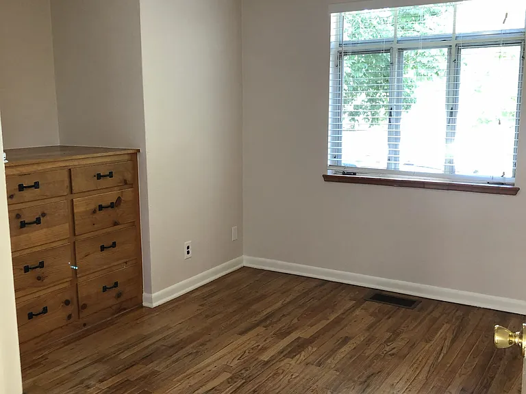 Master Bedroom with built-in Dresser