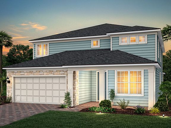 Traditional with Stone Elevation TD2
